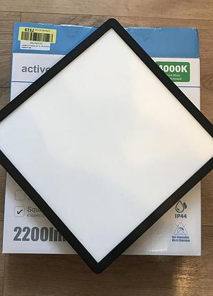 Светодиодный большой светильник activeallbrite 18вт 2200 лм 4000к led лампа квадратный...