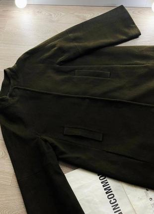 Шикарное шерстяное демисезонное пальто5 фото