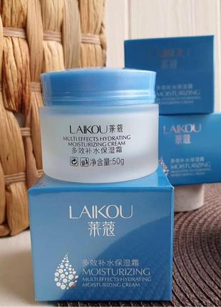 Хит! крем с гиалуроном и аминокислотами дневной для лица laikou probeauty