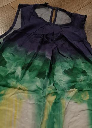 Сарафан сукня плаття на літо в красивий принт2 фото