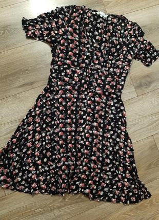 Платье платье в цветочный принт