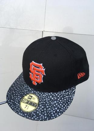 Бейсболка снепбек new era 59fifty  san francisco giants вовна