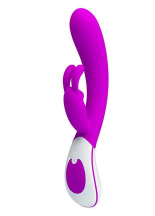 Вибратор pretty love harlan vibrator purple, 21,5х3,5 см