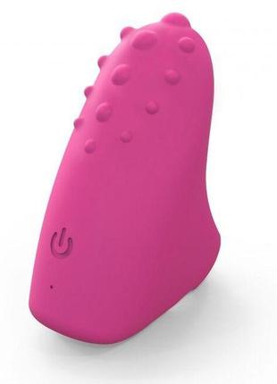 Клиторальный вибратор на палец marc dorcel magic finger rose