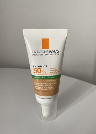 La roche-posay anthelios солнцезащитный гель-крем с матирующим эффектом spf 50+2 фото