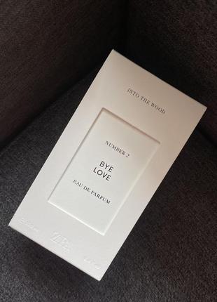 Zara bye love 100 ml новинка