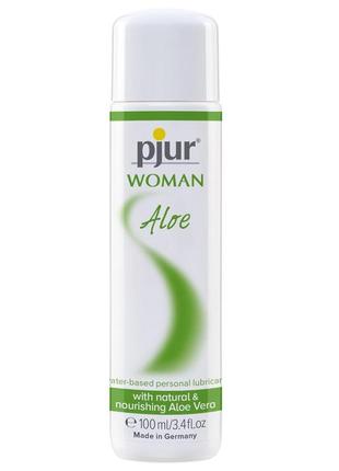 Лубрикант на водной основе pjur woman aloe, 100 мл.