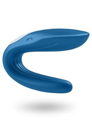 Вибратор для пар satisfyer double whale, 9х3,5 см.