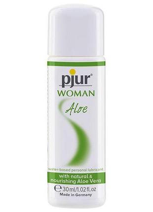 Лубрикант на водной основе pjur woman aloe, 30 мл.