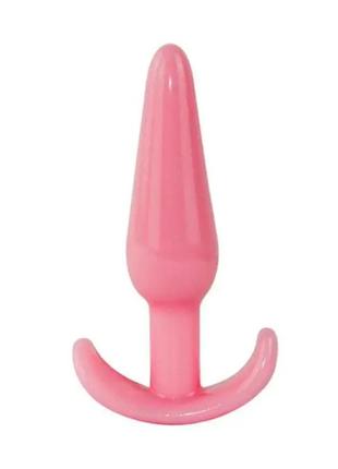 Анальная пробка anal plugs pink, 11х3 см.