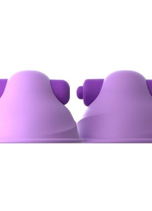 Вакуумные стимуляторы для сосков с вибрацией fantasy for her vibrating nipple suck-hers, 5х3,5 см.