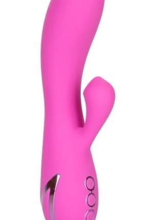 Вакуумний вібратор кролик malibu minx від calexotics, 20,5х3,7 см.
