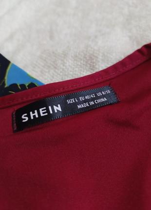 Сукня міні з вирізами на талії зав'язками відкритою талією вовків рюшами shein5 фото
