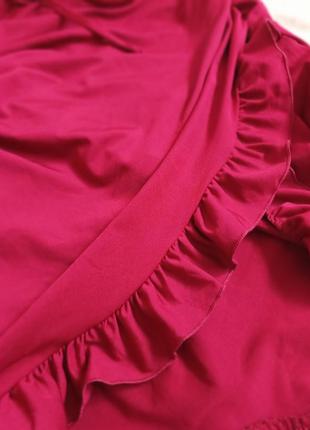 Сукня міні з вирізами на талії зав'язками відкритою талією вовків рюшами shein4 фото