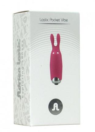 Мини-вибратор lastic pocket vibe rabbit, 8,5 см. 2