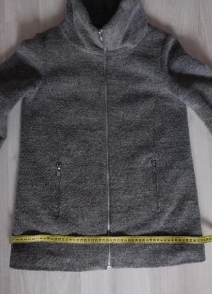 Демисезонная куртка курточка reserved, размер 34/xs - 36/s, ткань wool blend, 40% шерсть6 фото