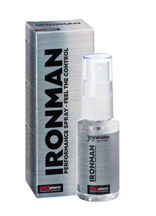 Спрей для продления полового акта ironman spray, 30 мл.