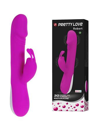 Вибратор pretty love robert, 30 function vibration, 21х3,6 см 8