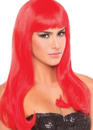 Перука be wicked wigs — pop diva wig — red