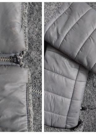 Демисезонная куртка курточка reserved, размер 34/xs - 36/s, ткань wool blend, 40% шерсть10 фото