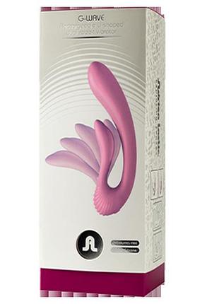 Двойной мультифункциональный вибратор g-wave, 18 см. 2