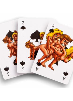 Карти гральні "kamasutra playing cards", 54 карти 2