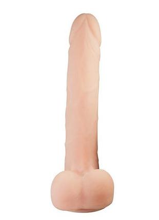 Фаллоимитатор nature skin big dong, 25,5х4,5 см. 3
