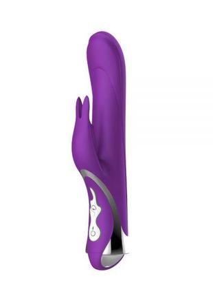 Вибратор с пульсацией missile rabit, purple, 23,5х3,5 см