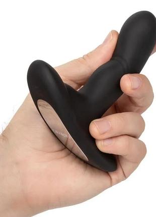 Массажер простаты с вибрацией eclipse silicone wireless rocking probe от calexotics, 9,5х2,9 см. 7
