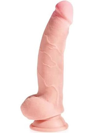 Фалоімітатор king cock+ triple density 8" від pipedream, 24х4,7 см. 2