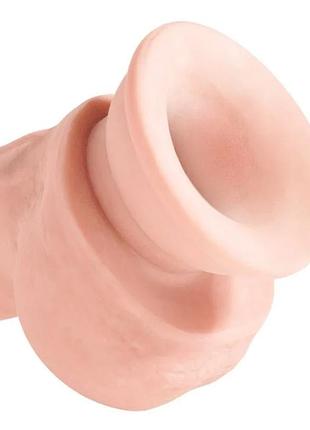 Фалоімітатор king cock+ triple density 8" від pipedream, 24х4,7 см. 6