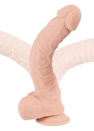 Фаллоимитатор nature skin large dildo, 29,5х5,2 см. 3