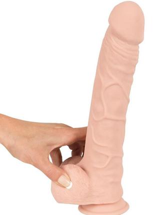 Фаллоимитатор nature skin large dildo, 29,5х5,2 см. 6