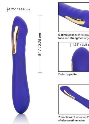 Вибратор электростимулятор impulse intimate e-stimulator petite wand, 18,5х3,2 см. 7