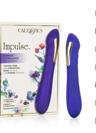 Вибратор электростимулятор impulse intimate e-stimulator petite wand, 18,5х3,2 см. 9