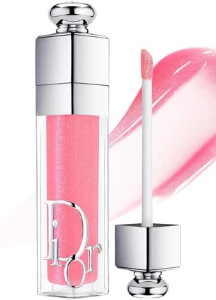 Глянцевый блеск-плампер dior addict lip maximizer 010 holographic pink 6 мл