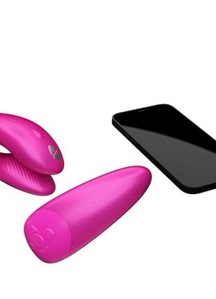 Вібромасажер для пар we-vibe chorus, pink
