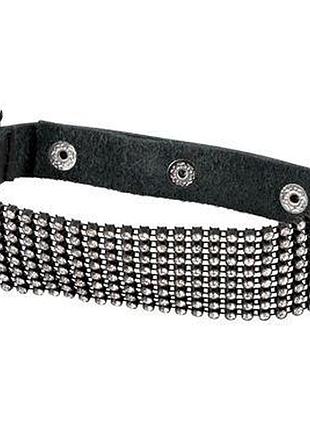 Ошейник со стразами rhinestone choker 2