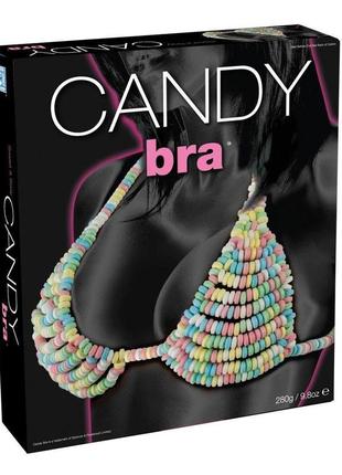 Съедобный бюстгальтер candy bra