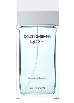 Dolce & gabbana light blue dreaming in portofino туалетная вода женская, 100 мл