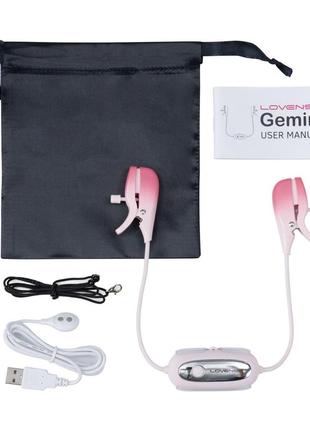 Смарт-вибратор для сосков lovense gemini 4