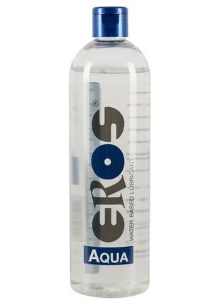 Лубрикант на водной основе eros aqua bottle, 500 мл.