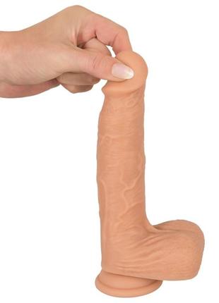 Вибратор с поступательными движениями natural thrusting vibe, 21х4 см. 3