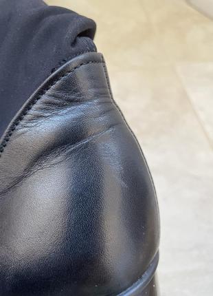 Обувь из искусственной кожи, сапоги, сапоги8 фото