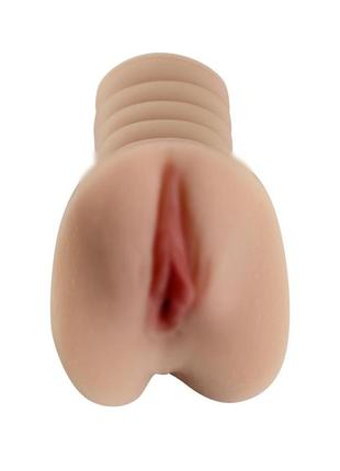 Реалистичная вагина maud realistix, 16,2х11,5 см.