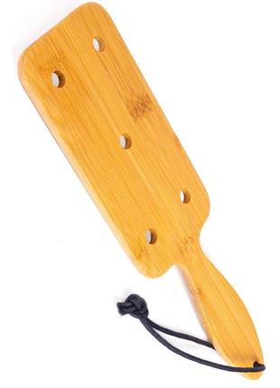 Паддл fetish tentation paddle wide and short bamboo, 27,5 см.