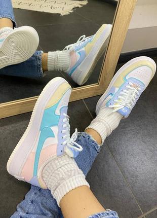 Жіночі кросівки nike air force shadow люкс якість9 фото