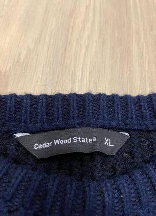 Стильный вязаный свитер cedarwood state h&amp;m3 фото