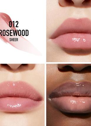 Глянцевый блеск-плампер dior addict lip maximizer 012 rosewood 6 мл2 фото