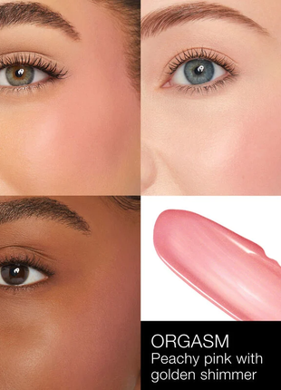 Жидкие румяна для сияния кожи nars afterglow liquid blush orgasm